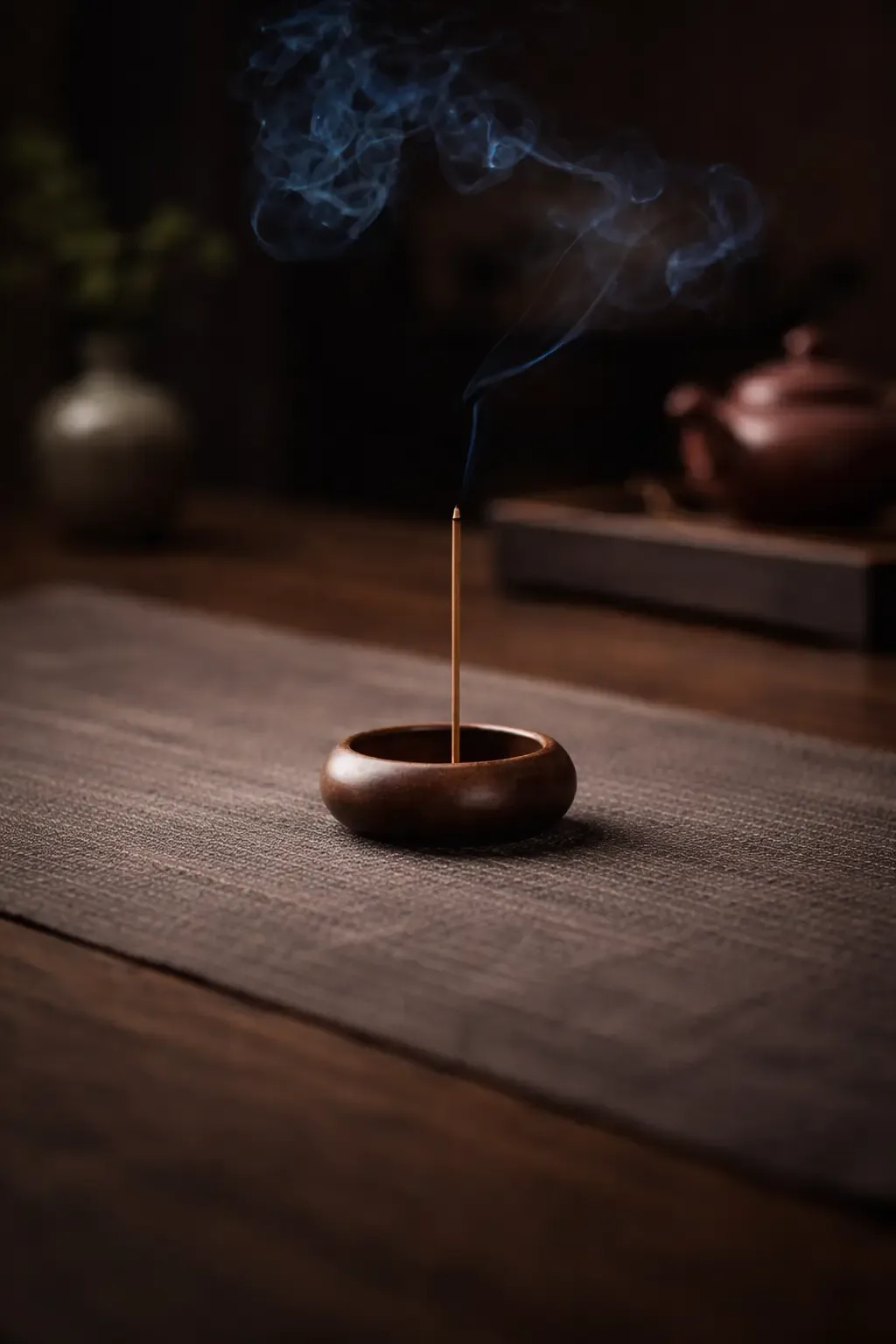 黑檀木 / 巴花木迷你香插｜靜心儀式感小物